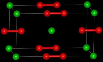 Roosterstructuur van bariumchloride