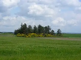 Landschap van Bågø