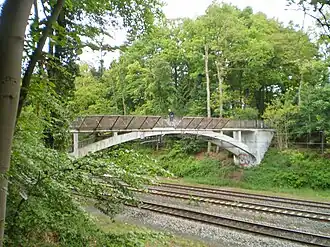 Voetgangersbrug Baarn