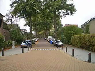 Nassaulaan vanaf de Nieuw Baarnstraat (2013)