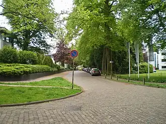 Vanaf de Gerrit van der Veenlaan