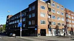 Noordgevelwand uit 1955/1956