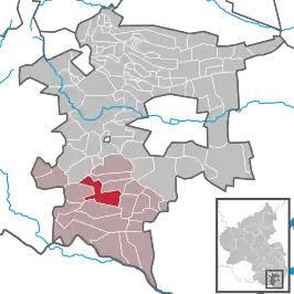 Kaart van Bad Bergzabern