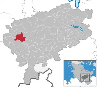 Kaart van Bad Bramstedt