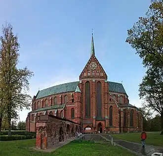 Blik vanuit het zuiden