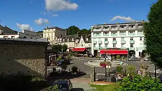 Centrum van Bagnoles-de-l'Orne