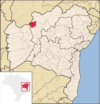 Kaart van Buritirama