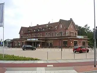 Stationsgebouw van Nordhorn