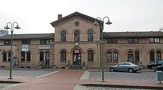 Stationsgebouw van Bad Bevensen in 2015