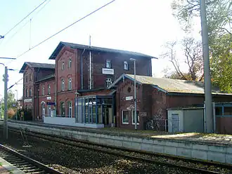 Voormalig stationsgebouw van Gifhorn (2006)