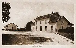Station Gabarret voor 1900.
