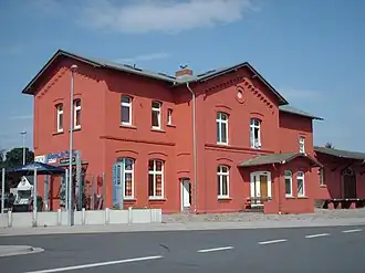 Stationsgebouw van Kirchlengern (2008)