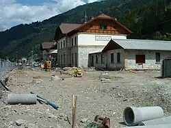 Herinrichting van het stationsplein in 2004