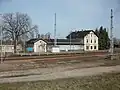 Stationsgebouw (1886) te Ostrau