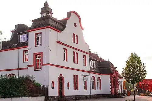 Station Erkrath aan de S-Bahn Rhein-Ruhr