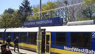 Station Schortens-Heidmühle
