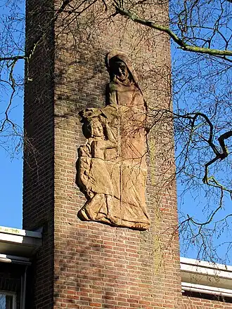 Sculptuur van Charles Vos in St. Jozefsheil