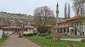 Paleis van Bachtsjisaraj, tegenwoordig een toeristische trekpleister