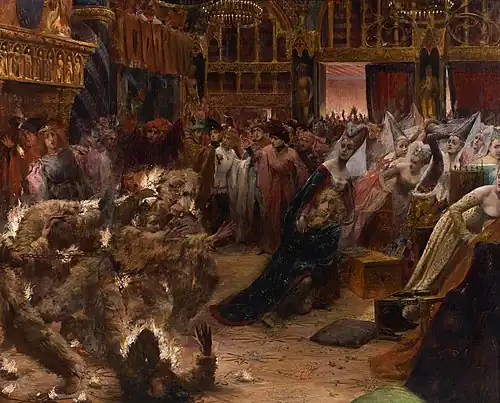 Le Bal des Ardents (1889), Georges Rochegrosse