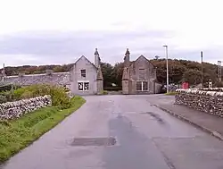 Vroegere toegangspoort naar het kasteeldomein