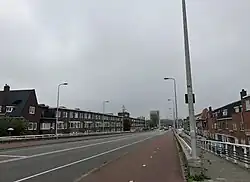 Balijelaan gezien vanaf de Balijebrug