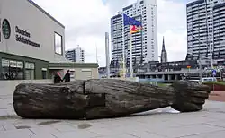 Der Arm voor het Deutsches Schiffahrtsmuseum in Bremerhaven