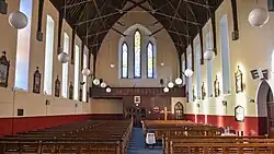 Achterzijde kerkschip