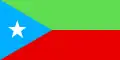 Vlag van het Balochistan Liberation Army.
