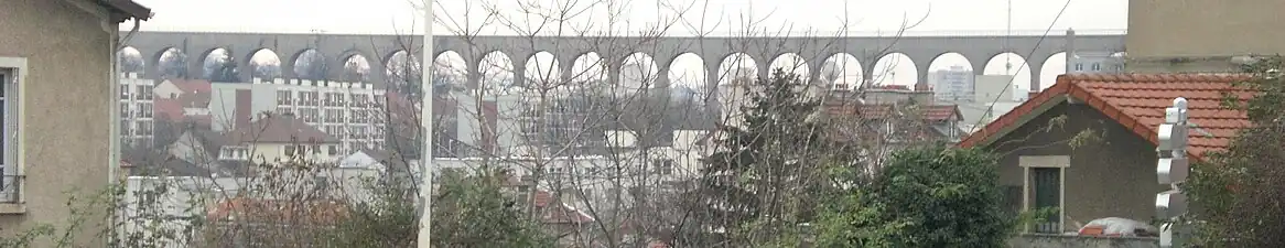 Het romeinse aquaduct in Arcueil