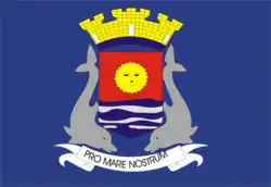 Vlag van Guarujá Estância Balneária de Guarujá