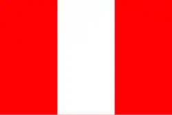 Vlag van de provincie Piauí van voor 1922.