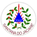 Vlag van Santana do Jacaré