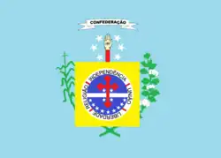 Vlag van de Confederação do Equador.