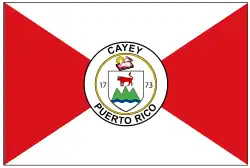 Gemeentevlag van Cayey