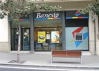 Filiaal van Banesto in Gracia, Barcelona