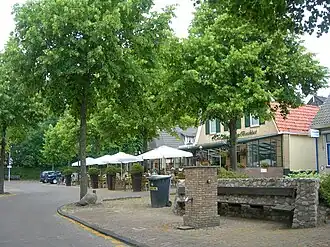 Centrum van het dorp