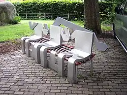 Bankje van de geitefok