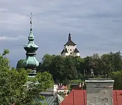 Nový zámok (gezien vanaf Starý zámok)