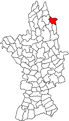 Kaart van Bărăști