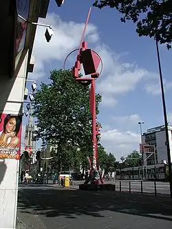 Steel Watercolor Triangle Ring (1993), Keulen