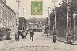 Station Louviers rond 1920