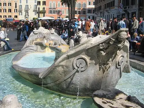 de Fontana della Barcaccia