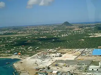 Barcadera vanuit de lucht