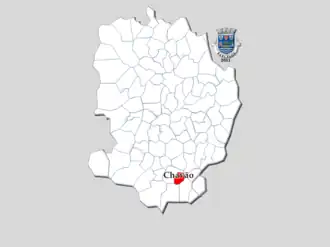 Kaart van Chavão