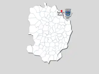 Kaart van Igreja Nova