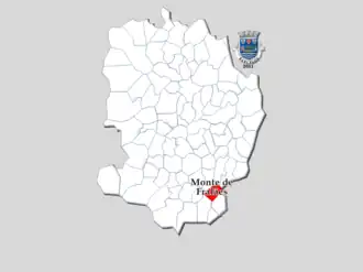 Kaart van Monte de Fralães