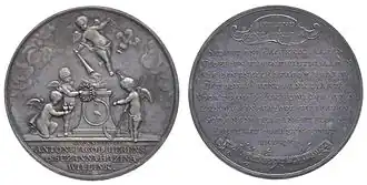 Huwelijkspenning Bierens-Willink (1771)