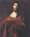 Zelfportret als de H. Johannes de Evangelist (1660)