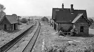 Voormalig station van Barrow, bij Tarvin