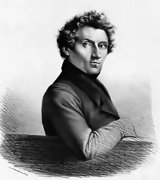 Bartholomeus Johannes van Hove, door Eugène Verboeckhoven (1828)